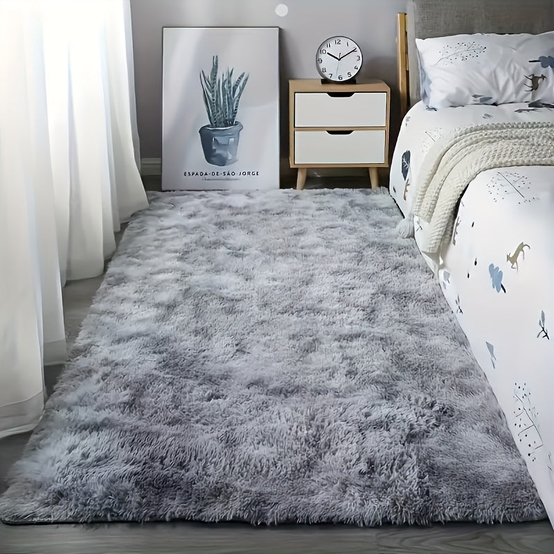 1pc Alfombra de cocina suave y cómoda con patrón geométrico, alfombra de baño antideslizante, absorbente, lavable en máquina, poliéster 100.00, tejido de punto rectangular para el hogar, lavandería - Solo lavado a mano