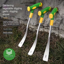 ¡Conquista Todo Tipo de Terrenos! Paquete de 2 Palas Multiusos de Acero Inoxidable, Combinación para Cavar y Deshierbar en Más de 10 Escenarios – Herramienta Esencial de Jardinería para Primavera, Verano y Otoño (6 Personas) (2)