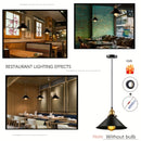 2/3/4/6/8 piezas de candelabro industrial E27/E26 base, luces colgantes retro antiguas, iluminación para el hogar y la cocina, luz de poste