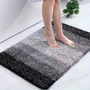 Tapete de baño de imitación cachemira - Suave, acolchado, antideslizante, fácil de mantener, lavable en máquina, tejido de poliéster, forma rectangular para el hogar, baño y entradas de inodoro, tapete de piso de baño | Tapete de baño acolchado | Tapete