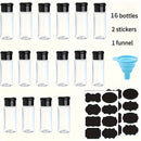 8/16 frascos para especias, botes para condimentos de barbacoa, saleros y pimenteros, dispensador de condimentos, accesorios de cocina