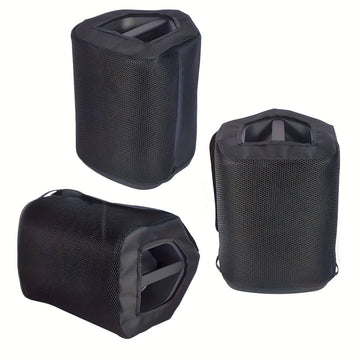 Funda para altavoz Bose S1 Pro/S1 Pro+, resistente, color negro, con abertura de malla lateral para ajuste fácil, bolsa protectora para altavoz, diseño elegante, ajustable