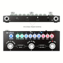 TM-VAVE Pedal de Efectos Portátil para Guitarra - Procesador Multi-Efectos Todo en Uno con USB, Afinador Integrado, 9 Modelos IR Cab, Reverb/Delay/Chorus - Tablero Compacto para Guitarra Eléctrica y Bajo, Uso Doméstico/Estudio/Vivo - , Pedal de Efectos M