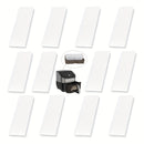 12 piezas de filtros de aire reemplazables para vaporizadores de aceite y freidor de aire, adecuados para freidor de aire de 6 cuartos, reemplazo de filtro de eliminación de olores.