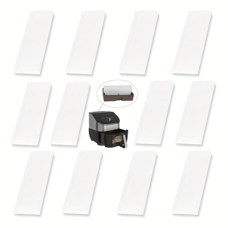 12 piezas de filtros de aire reemplazables para vaporizadores de aceite y freidor de aire, adecuados para freidor de aire de 6 cuartos, reemplazo de filtro de eliminación de olores.