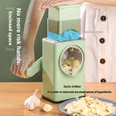 Cortador de Verduras Manual Storm, Trituradora y Cortador Multifuncional para Cocina Doméstica, con 6 Cuchillas Reemplazables de Acero Inoxidable