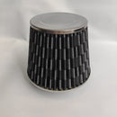 1 Pieza, Filtro De Aire De Malla, Acero Inoxidable, Tela No Tejida, Material De Manga De Goma, Aire Limpio Y Transparente, Adecuado Para Filtrar Gases En Automóviles, Cocinas, Baños, Etc