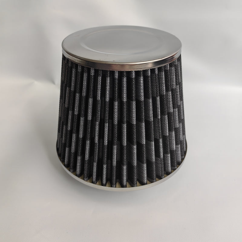 1 Pieza, Filtro De Aire De Malla, Acero Inoxidable, Tela No Tejida, Material De Manga De Goma, Aire Limpio Y Transparente, Adecuado Para Filtrar Gases En Automóviles, Cocinas, Baños, Etc
