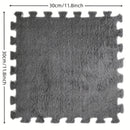 20 unidades de Alfombra de Espuma de Poliéster y EVA Lavable a Mano y Tatami Amovible para Dormitorio y Hogar, Baldosas de Alfombra Personalizables - 29,97 x 29,97 cm Cada Una