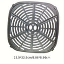 Cesta de repuesto para freidor de aire de 8,9x8,9 pulgadas (22,5x22,5 cm) - Plástico duradero, fácil de limpiar, ideal para cocinar de manera uniforme, perfecto para cocinas domésticas, accesorios para freidor de aire