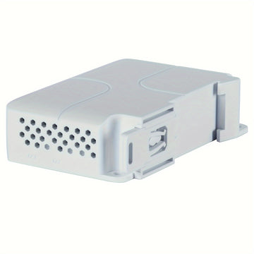 Unidad, Repetidor PoE de 4 puertos a 1000Mbps, Extensor de red compacto, 8.7 x 5.6 x 2.3cm, para una mejor transmisión de datos, Control ON/OFF, Mejorador de conectividad de alta velocidad