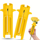 Herramienta para eliminar espinas de rosa, cuchilla de acero inoxidable, estilo clásico, operación manual, para eliminar y limpiar la piel de las hojas de rosa, herramienta de jardín | Tijeras de estilo clásico | Construcción duradera, herramientas y equ