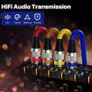 2 piezas, cable XLR de 7,62 metros y 10,67 metros - 2 piezas, cable XLR de 3 pines para micrófonos, mezcladores, estudios de grabación, podcasts, micrófonos de contenido de grabación, micrófonos de juego, micrófonos inalámbricos profesionales, utilizados