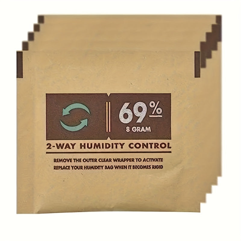 Bolsa de humedad unidireccional, paquete al por mayor sellable de 8g con relativa humedad del 69%, saquito de humedad