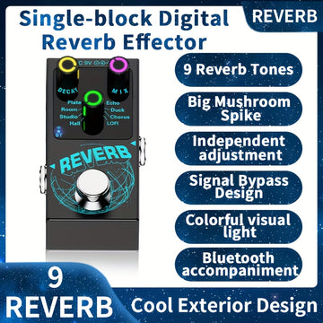 Efectos: Reverb para Guitarra - Pedales de Reverberación