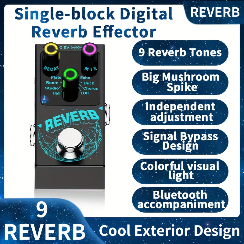 Efectos: Reverb para Guitarra - Pedales de Reverberación