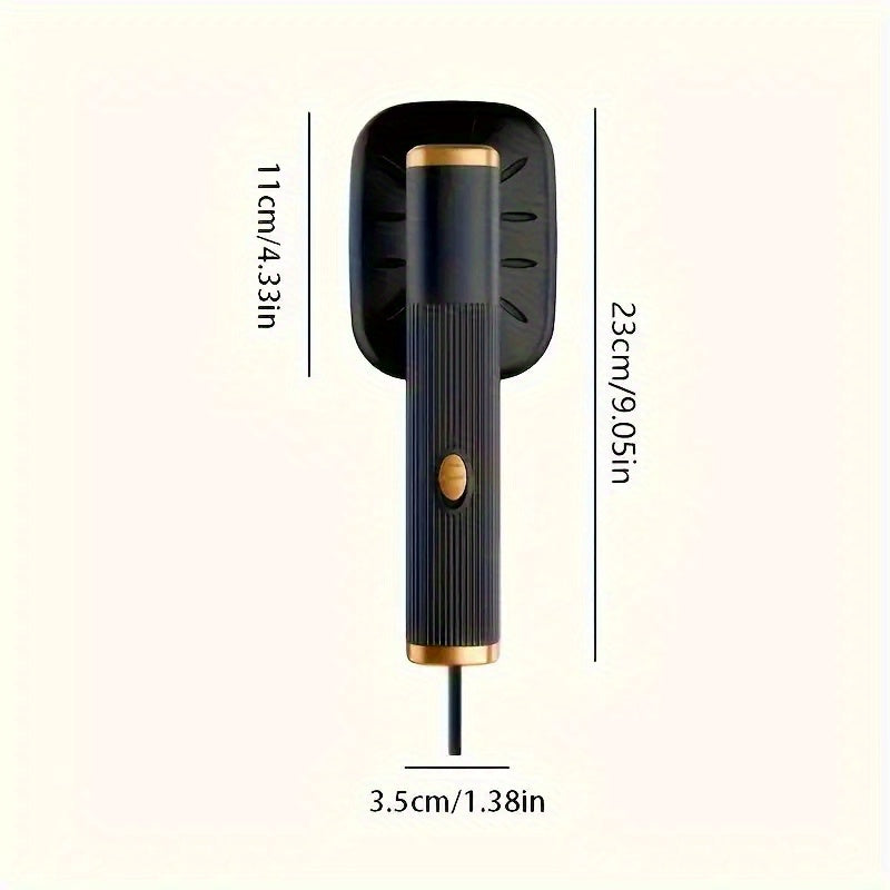 1 pieza de hierro portátil de mano - Hierro mini con alimentación USB para precalentamiento rápido, diseño compacto para viajes, ideal para el hogar, la oficina, la escuela y los viajes de negocios, planchado de oficina, hierro moderno, plástico duradero