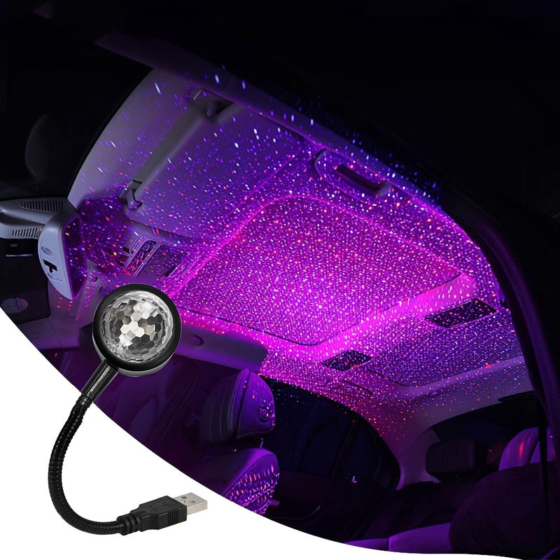 Lámpara de Proyección de Efecto Mágico de Ritmo Musical USB para Escenario, Luz de Disco LED para Fiestas