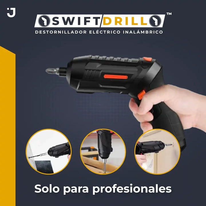 DESTORNILLADOR ELECTRICO INALAMBRICO ToolPro® | 47 Piezas