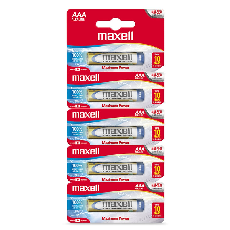 Pilas Alcalinas AAA x 5 Unidades AAA LR03 5TS TPK