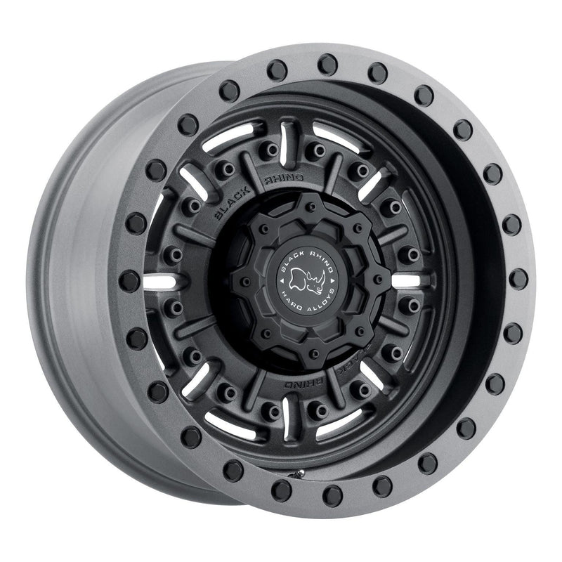 RIN BLACK RHINO ABRAMS 20X9.5 5X127 ET-18 BOCIN 71 TXT M-GM JW20018