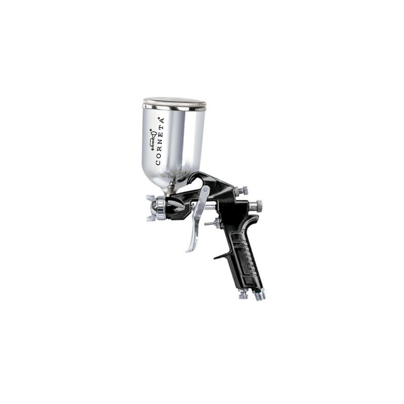 AEROGRAFO INCOLMA 400CC PISTOLA GRAVEDAD CORNETA