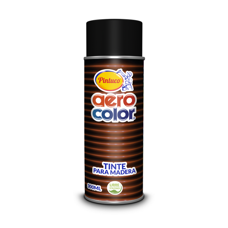 AEROSOL AEROCOLOR TINTE MIEL MADERA 300ML
