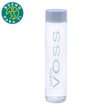 AGUA MINERAL VOSS 800ML CARBONADA