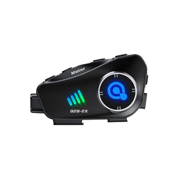 Intercomunicador Para Casco De Moto Con Cámara Q28-2X