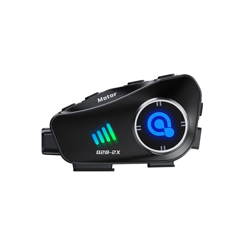 Intercomunicador Para Casco De Moto Con Cámara Q28-2X