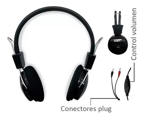 Diadema Con Micrófono Para Computador WIT AM-200