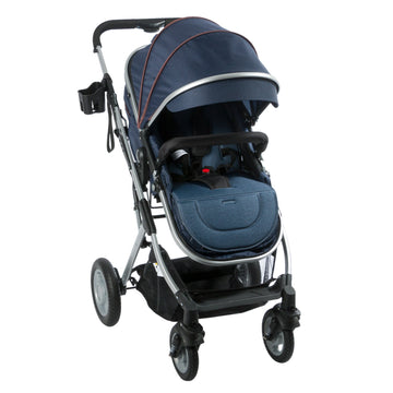 COCHE CUNA MOISES RONDA EB135 AZUL EBABY