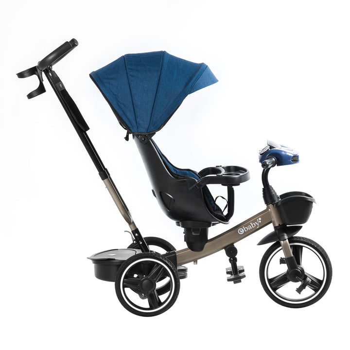 Triciclo Paseador Venice Eb381 Ebaby Azul