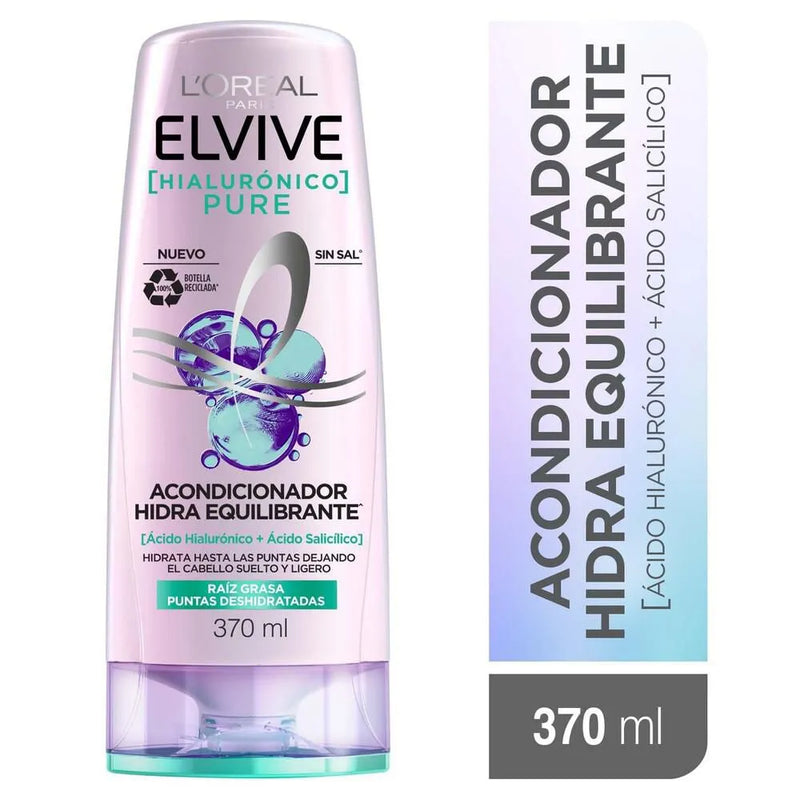ACOND ELVIVE 370ML HIALURONICO