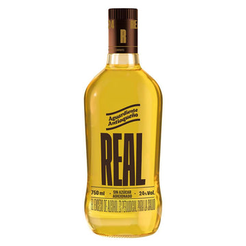 AGUARDIENTE REAL 24° 750ML BOT S/AZUCAR