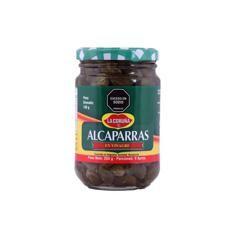 ALCAPARRA CORUNA 250G EN VINAGRE