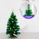 Árbol Navidad 90 cm Combo Estrella Luces Y Bolas De Regalo B3656