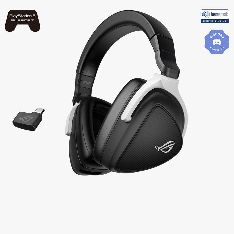 Auriculares ROG Delta S Wireless | Sonido Hi-Res ESS DAC + 50% OFF por Caja Defectuosa