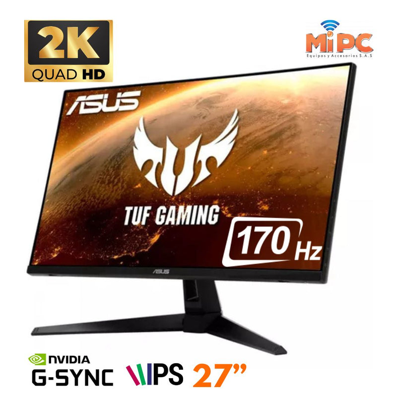 Monitor Asus 2K VG27AQZ1A 27" Panel IPS 170 Hz G-Sync