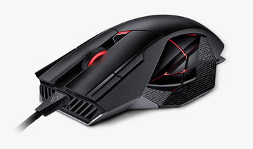 Mouse Gaming Inalámbrico Asus ROG Spatha X | 12 Botones Programables + Carga Inalámbrica | ¡Oferta por Empaque!
