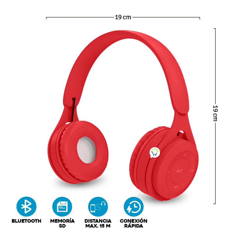 Audífonos Inalámbricos Diadema Bluetooth Y08