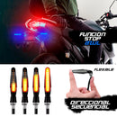 Direccionales LED Secuenciales x2 Moto Trasera o delantera Con Stop CD-391178