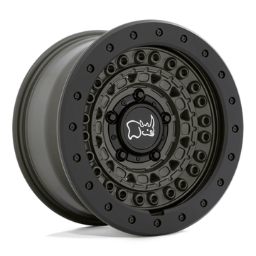 RIN BLACK RHINO BARRICADE 18X9 6X114 ET+0 BOCIN 76 OD GRN BLK JW18177