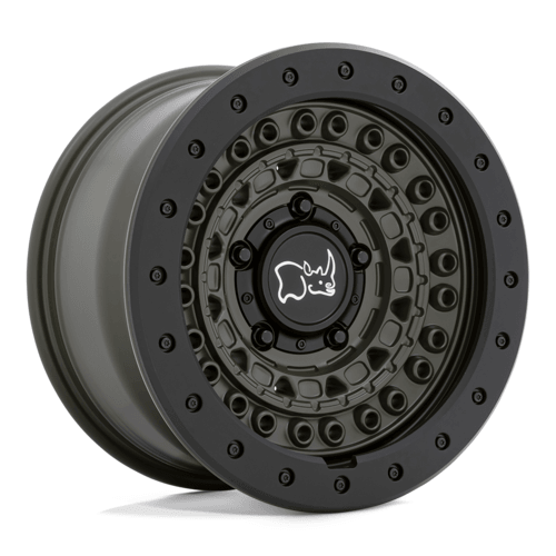 RIN BLACK RHINO BARRICADE 18X9 6X114 ET+0 BOCIN 76 OD GRN BLK JW18177