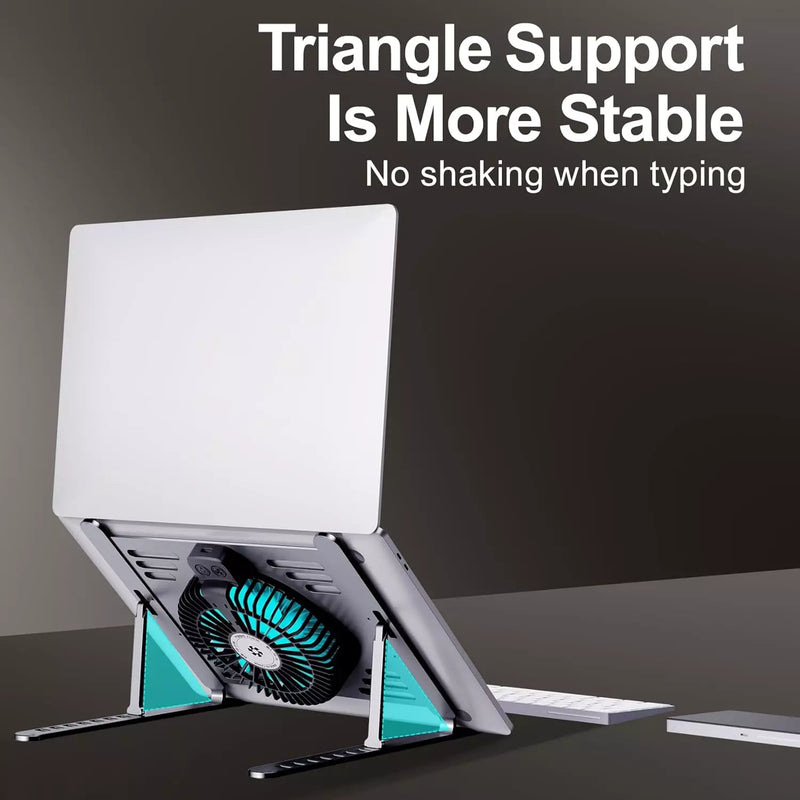 Base Refrigerante Plegable De Aleación De Aluminio Con Ventilador AE0023