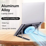 Base Refrigerante Plegable De Aleación De Aluminio Con Ventilador AE0023