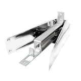 BISAGRA PISO VAIVEN 9 1/2 NIQUEL SATIN T6104-020 INDUMA