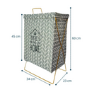 CESTA PLEGABLE DE TELA