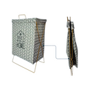 CESTA PLEGABLE DE TELA