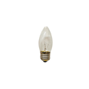 BOMBILLO CANDELABRO TRANSPARENTE